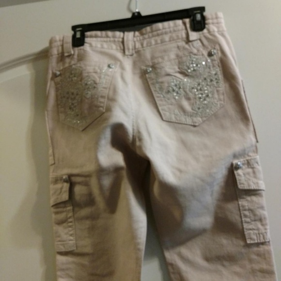 MISS ME Linen Capri - Picture 3 of 3